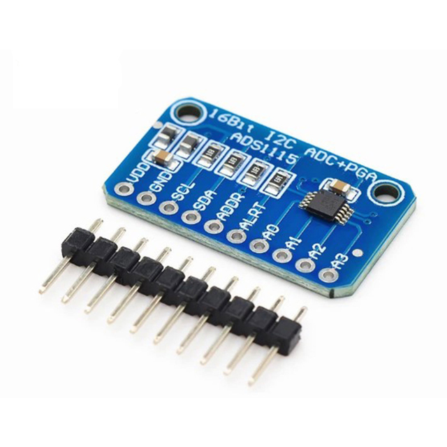 16 Bit I2C ADS1115 Module ADC 4-channel Professional Gain Amplifier Precision Analog-to-digital Converter