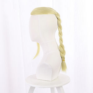 Perruque de cosplay Ainizi 45 cm, tressée, blonde clair, personnage de Draken <span class=keywords><strong>Ryuguji</strong></span> <span class=keywords><strong>Ken</strong></span>, de Tokyo Revengers - Product Image 6