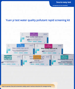 <span class=keywords><strong>Kit</strong></span> de détection rapide des polluants aquatiques Yuanyice - Boîte de test pratique - Test des eaux usées - Product Image 6