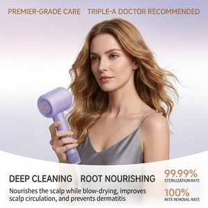 Secador de Pelo Profesional <span class=keywords><strong>CONFU</strong></span> F9 Pro, Juego de Secador de Pelo de Alta Potencia para Salón, Soporte para Secador de Pelo Profesional, Motor AC, Secadores de Pelo Potentes - Product Image 3