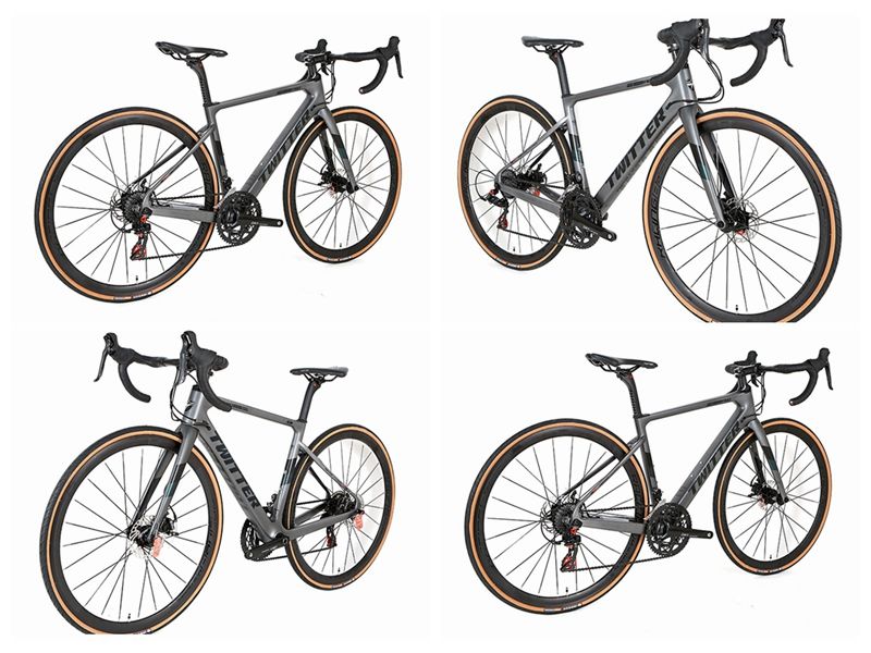 Twitter STEALTH Pro Carbon Fiber Road Bike 24 Speed Disc Brake