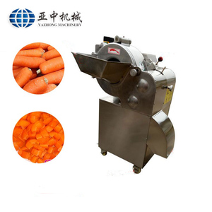 Machine industrielle multifonctionnelle de pointe pour couper et trancher les pommes de terre, les carottes, les légumes et les fruits en cubes - Product Image 4