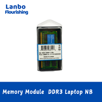 Vente en gros RAM DDR3 pour ordinateur portable 8 Go 16 Go Composants PC Mémoire 1333HMz/1600Mhz Pièces d'ordinateur pour ordinateur portable en stock