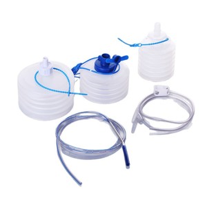 Dispositif de drainage à pression négative MediCare 400 ml à double tube pour décompression gastro-intestinale, de qualité médicale, jetable - Product Image 4