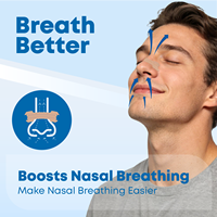 Bandes Dilatatoires Nasales Anti-Ronflement et Décongestionnantes – Ruban Nasal pour Adultes – Soin du Sommeil – Formule Personnalisée – Sac Imprimé – Fournisseur d'Usine