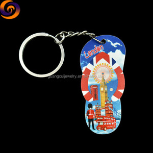 Venta al por mayor de llaveros con nombre tallado en madera personalizados con logotipo impreso de recuerdo de Londres - Product Image 5