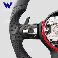 Volant Sport en Cuir Perforé pour BMW Série F F01 F07 F10 F12 F15 F16 F30 F31 F32 F35 F20 E92 X6 E71 X5 E70 M3 M4 M