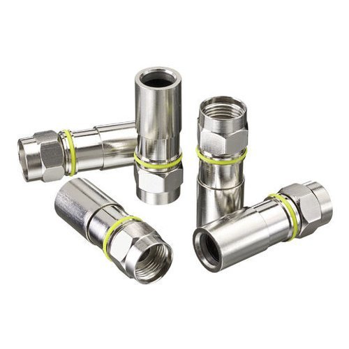 RG 6 F-Type Male Compression Connector - RG6 PVC and Plenum