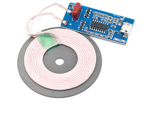 <span class=keywords><strong>Apple</strong></span>/Android/carga rápida universal 5V1A fuente de alimentación inalámbrica/carga <span class=keywords><strong>5W</strong></span> <span class=keywords><strong>cargador</strong></span> inalámbrico transmisor - Product Image 1