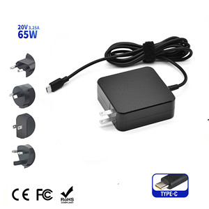 Chargeur d'ordinateur portable en gros 45W 65W, adaptateur secteur Type-C avec câble de 1,8 m, chargeur mural USB C pour ASUS <span class=keywords><strong>Lenovo</strong></span> Xiaomi MacBook - Product Image 2