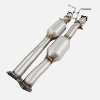 Convertisseur catalytique arrière pour Volvo XC90 3.2L 2007 2008 2009 2010 OEM avec tuyau flexible