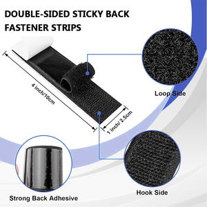 Bán sỉ nhiệm vụ nặng nề dính móc và vòng lặp băng cho sofa đệm sửa chữa Non-Slip đồ nội thất gắn dây đeo - Product Image 2