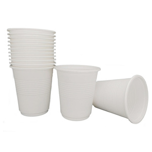 Custom 445ml 1000pcs Biodegradable Cornstarch PP Bio-based Takeaway Coffee Cups Hot Sealing Disposable16Oz Plastic Cups