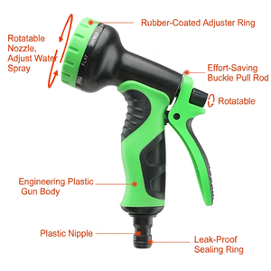 Manguera de Jardín Extensible de 30 Metros, Flexible y Retráctil, con Boquilla de 10 Funciones para Lavado de Autos y Riego de Jardines - Product Image 3