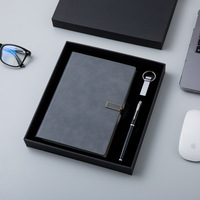 Coffret cadeau VIP carnet de notes exécutif USB A5 avec porte-stylo coffret avec logo personnalisé