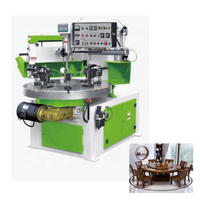 Máquina de torno de copia automática de madera, enrutador de carpintería, integración de lijado, control PLC, maquinaria de forma de copia
