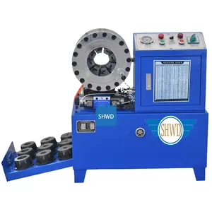 china high pressure hydraulic hose crimping machine cable press hose fitting crimper wire rope tube swaging price for sale