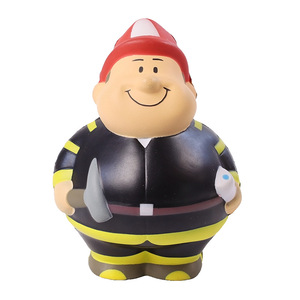 Juguetes Sensoriales de Espuma PU de Recuperación Lenta para Aliviar el Estrés, Educativos, con Formas de Bombero y Pintor, Formas Personalizadas Disponibles - Product Image 1