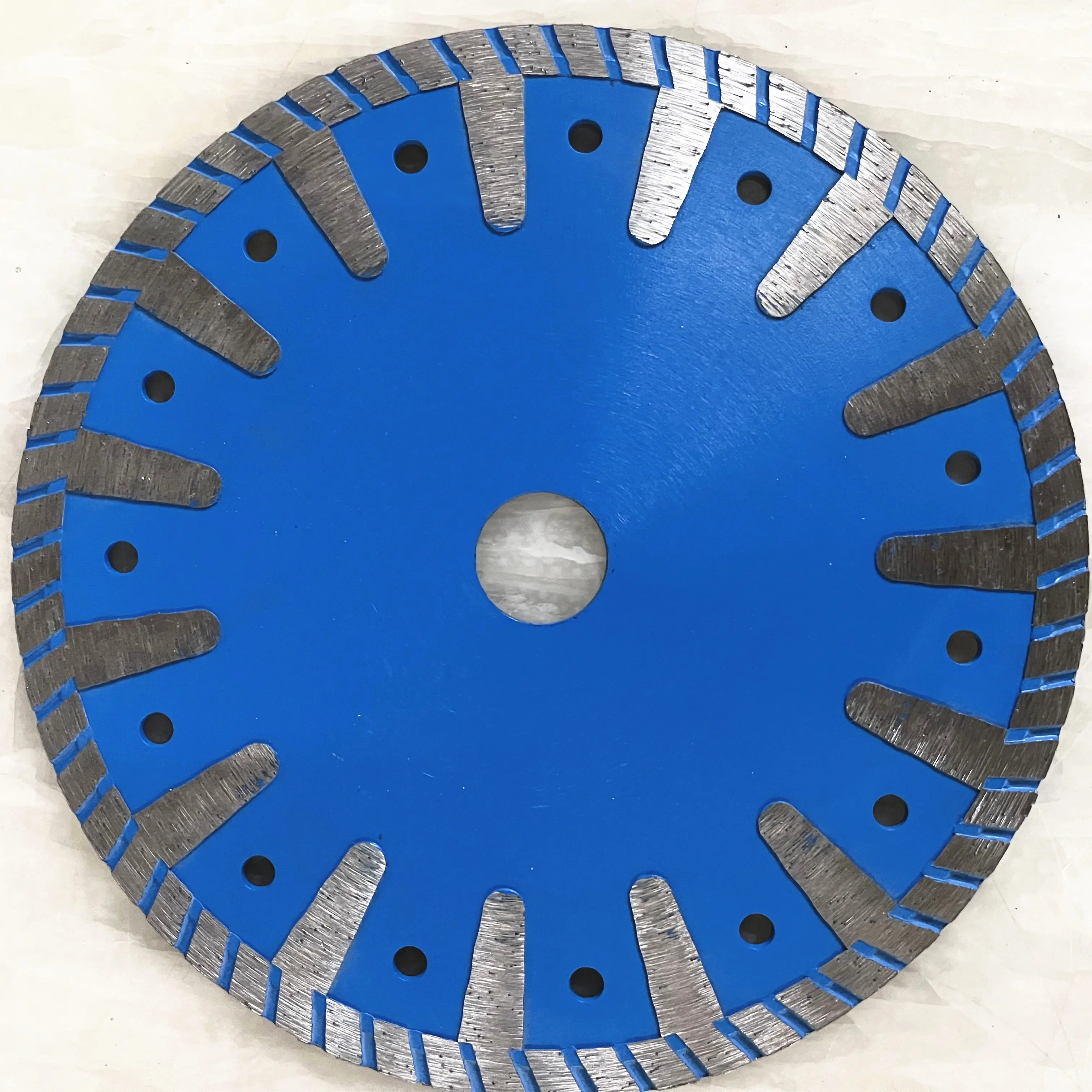 180 mm Egypt Popular T Type Style Diamond Grit Circular Saw Blade for Dry Cutting Stone, Concrete, Granite