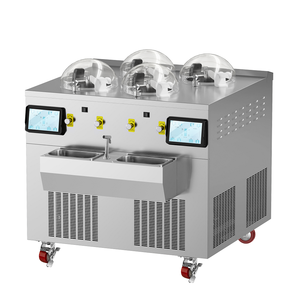 Nouvelle machine <span class=keywords><strong>à</strong></span> glace artisanale automatique 40L/H 60L, machine <span class=keywords><strong>à</strong></span> glace dure commerciale <span class=keywords><strong>à</strong></span> faible bruit 220V pour restaurants et cafés - Product Image 1