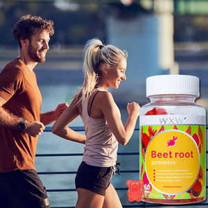กัมมี่รากบีทรูทช่วยเพิ่มพลังงานขนมกัมมี่หัวบีทที่เคี้ยวได้ออร์แกนิก - Product Image 5
