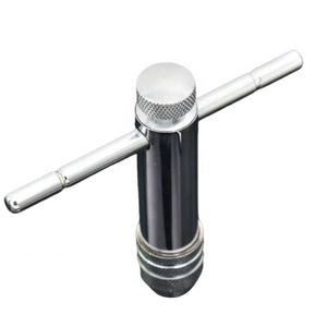 Taraud <span class=keywords><strong>à</strong></span> <span class=keywords><strong>cliquet</strong></span> réglable Clé <span class=keywords><strong>à</strong></span> poignée en forme de T <span class=keywords><strong>Porte</strong></span>-taraud manuel pour gamme de <span class=keywords><strong>tarauds</strong></span> M3-12 pour outils <span class=keywords><strong>à</strong></span> main - Product Image 6