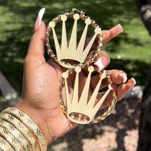 Pendientes Hipoalergénicos Antideslustre de Acero Inoxidable 316L con Baño de Oro PVD de 18k y 14k, Joyería Fina de Diseño para Mujer - Product Image 2