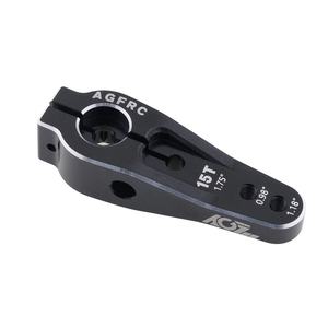 Bras simple haute performance HLS25 15T pour voitures RC, jouets, bateaux, avions, fabriqué en métal AL7075T6 - Product Image 2