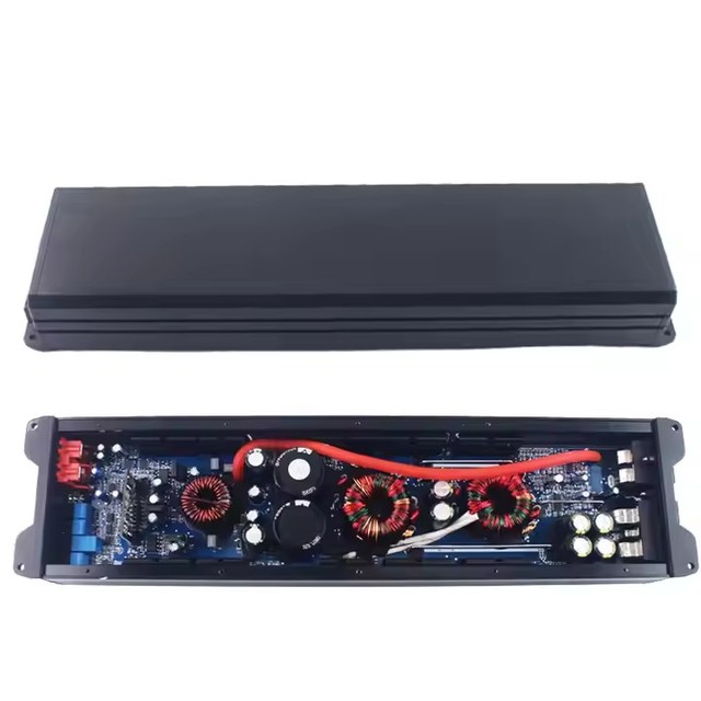 MonoBlock 1Channel  High Quality Class D Automotive Amplifier High Power 1500W 1 Channel Mini Amplifier
