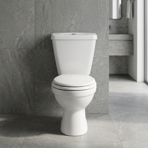 โถสุขภัณฑ์แบบตั้งพื้นชนิด EWC P-Trap เซรามิกอินเดีย ยุโรป - Product Image 6