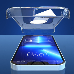 2023 nouveau protecteur d'écran en verre trempé de téléphone portable s'adapte rapidement à la coque de téléphone pour <span class=keywords><strong>iphone</strong></span> 14 15 - Product Image 1