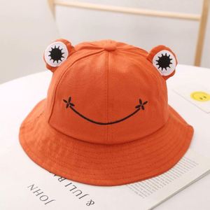 Frog Wide Brim Kids Bucket <b>Hat</b> Custom Foldable Light Weight Cotton Bucket <b>Hat</b> Sun Kids Bucket <b>Hat</b> <b>for</b> Adult Kids - Product Image 4
