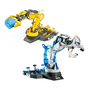 Children DIY Assembly Science Robotic Mechanical Arm Engineering Kit Hydrobot Arm Kit Stem Toys