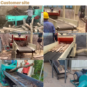 Giá thấp hộ gia đình 37Kw 1000-1200 kg/giờ nhỏ chất thải gỗ rơm búa máy nghiền có thể trực tiếp nghiền nát vào mùn cưa mùn cưa máy nghiền - Product Image 5