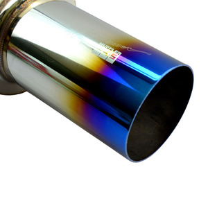 Corsa Universale di alta qualità Burnt Tip Stainless Steel <span class=keywords><strong>Auto</strong></span> tubo di Scarico - Product Image 3