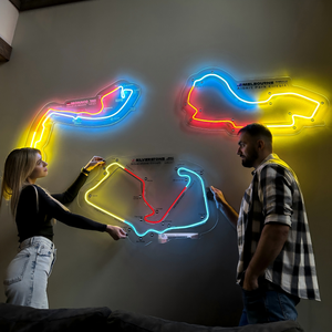 Letrero de Neón LED Acrílico Personalizado, Letrero Retroiluminado Resistente al Agua con Protección UV para Decoración del Hogar, Negocios y Tiendas - Product Image 6