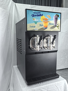 Commercial Slush <b>Machine</b> Price Automatic Slushy <b>Machine</b> Double 20L Professional Soft Drink Batch Printing <b>Machine</b> Granita <b>Maker</b> - Product Image 3