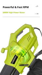 3000W 3-en-1 <span class=keywords><strong>aspirateur</strong></span> à dos électrique industriel 40L sac à poussière souffleur <span class=keywords><strong>de</strong></span> feuilles roue d'écrasement pour <span class=keywords><strong>pelouse</strong></span> jardin soins <span class=keywords><strong>de</strong></span> la rue - Product Image 4