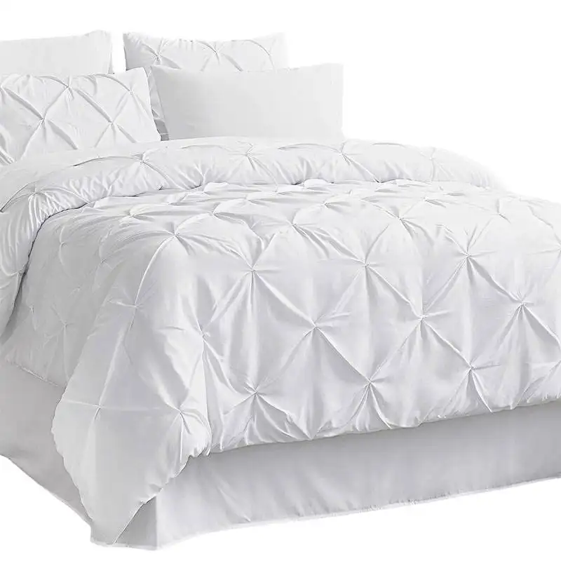 Comforter bộ đồ giường sang trọng nữ hoàng Kích thước Duvet cover Chất lượng cao tấm ga trải giường xây dựng thương hiệu bộ đồ giường đặt 100 bông QUILT