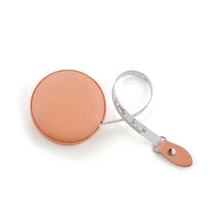 Custom Logo Pocket Mini PU Leather Measuring Tape Bulk Promotional Gifts Inches CM Steel <b>ABS</b> Material Metric MM Measurement - Product Image 4