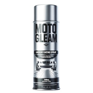 MOTOGLEAM 500ml Pintura en Aerosol para Revestimiento <span class=keywords><strong>de</strong></span> Chasis, Recubrimiento <span class=keywords><strong>de</strong></span> Goma para Protección Contra Óxido y Aislamiento Acústico para la Parte Inferior del Automóvil - Product Image 2