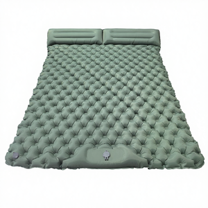 Colchón Inflable Antideslizante de TPU, Tipo Pedal, Doble/Sencillo, Rectangular/Diamante, para Acampar al Aire Libre - Product Image 1