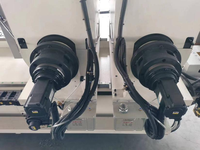 Découpeuses plasma automatiques à double tête CNC pour la fabrication de profilés en aluminium avec composant moteur clé