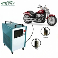 Kompakter Oxy-Wasserstoff-Generator SH-P-350 Wasserstoff-Kohlenstoff-Reiniger für Motorrad-Motorleistungs-Wiederherstellung und Kraftstoffeinsparung