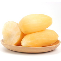 Food Grade Hoge Zuiverheid Grote Voorraad Worst-Lelie Fruitpoeder Yacon Vruchtensap Poeder Volledig In Water Oplosbaar