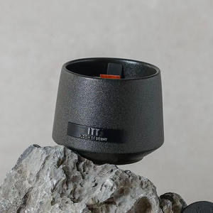 C & H Creative pot en céramique givré <span class=keywords><strong>bougie</strong></span> huile cire de soja apaisant sommeil maison parfum ornements cadeau d'anniversaire <span class=keywords><strong>bougie</strong></span> d'aromathérapie - Product Image 3