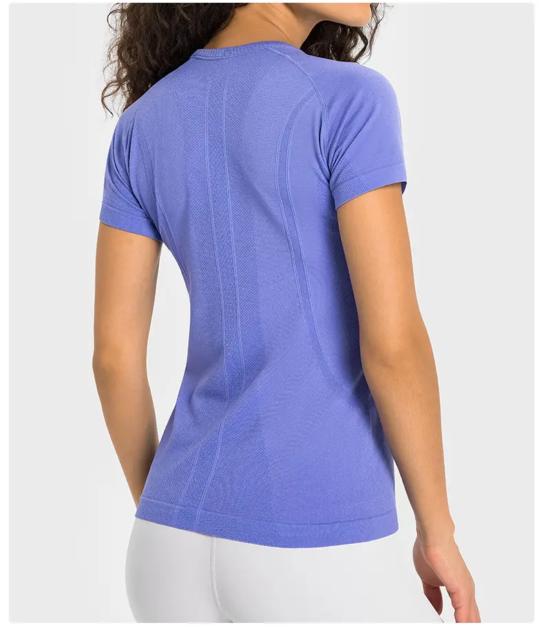 Arabella 2024 logotipo personalizado mujer transpirable secado rápido sublimación impresa rendimiento camiseta para correr