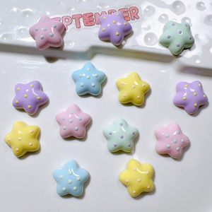 Abalorios de Plástico DIY con Forma de Estrella, Adornos de Pentagrama para Manualidades - Product Image 5