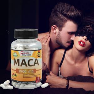 Extracto de Raíz de Maca Negra de Alta Potencia, 1900 mg por Cápsula, Apoyo Energético para Hombres y Mujeres, Cápsulas de Maca - Product Image 1