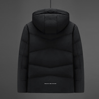 TOPGEAR 2021 hiver mince mode coupe-vent imperméable hommes nouveau beau court doudoune 10 tissé chapeau Polyester tissu enduit